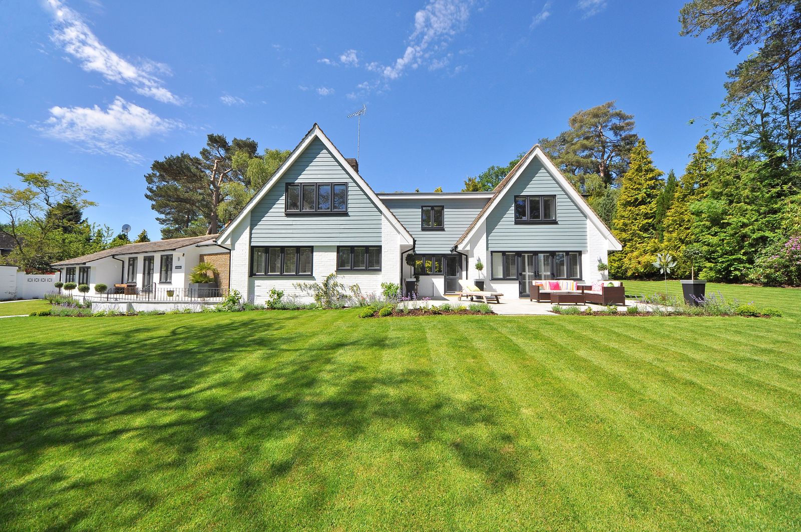 A Terrain Lawn Co.-maintained lawn